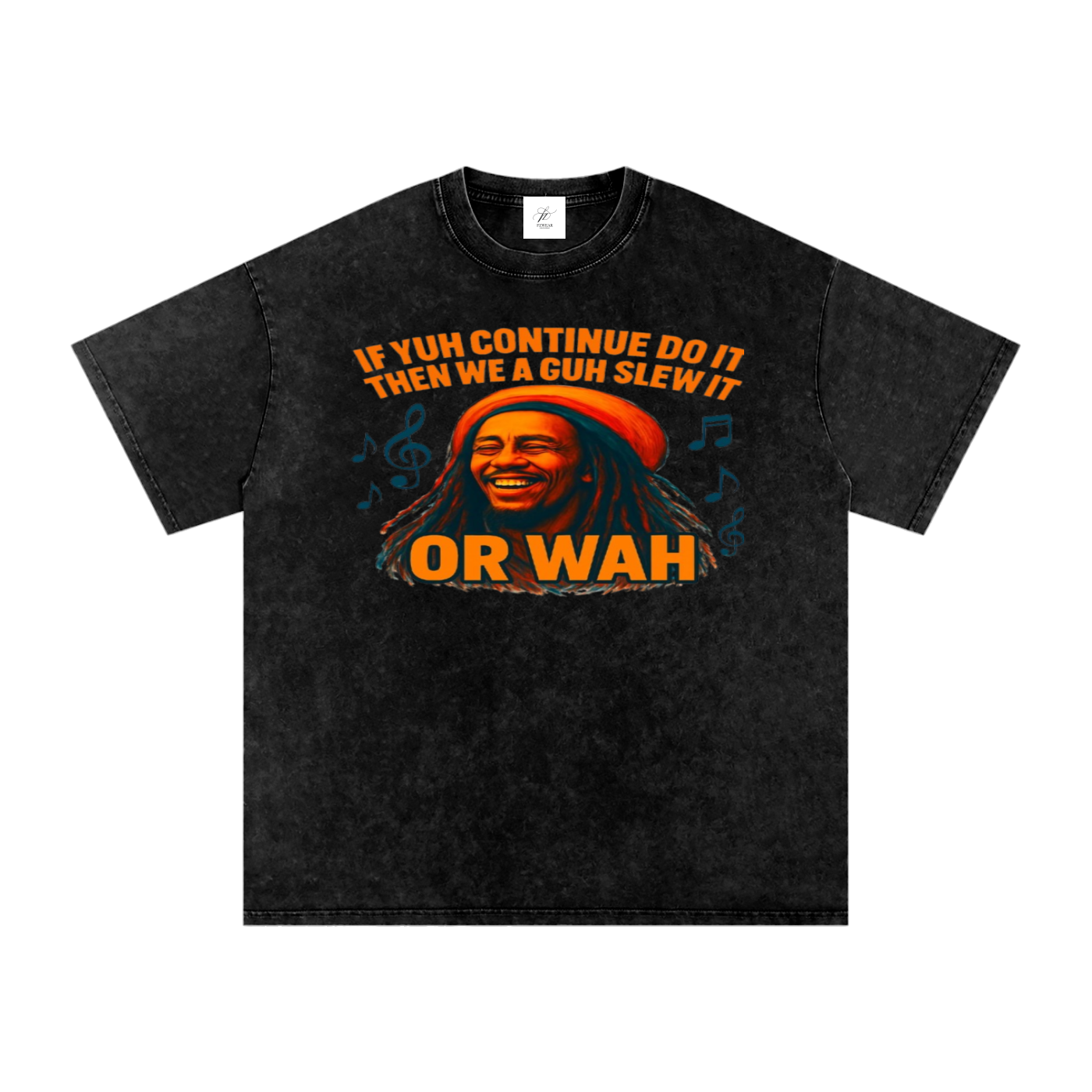 Acid Wash Oversize T-Shirt - 250 GSM