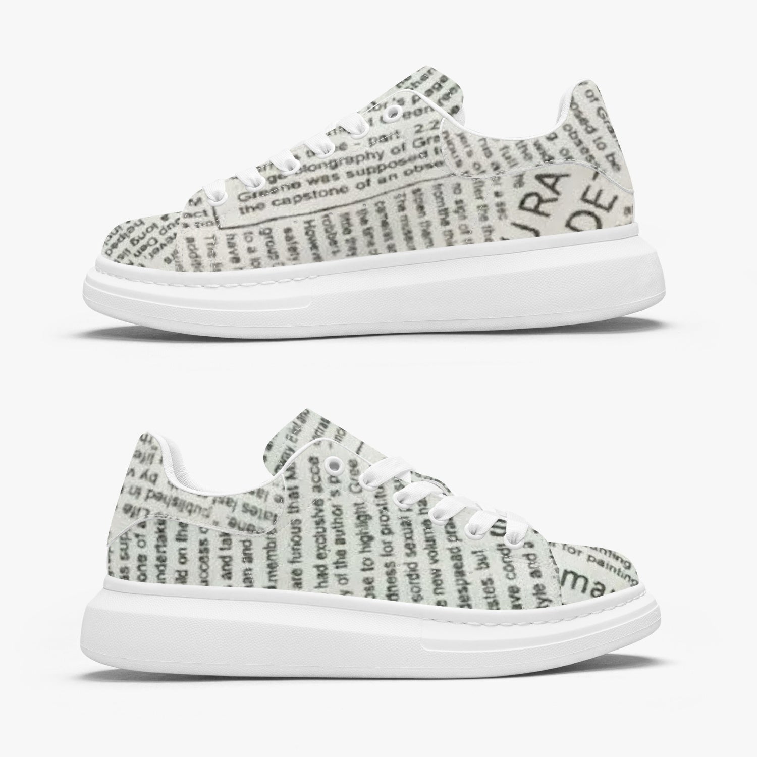 FZ Unisex Leather Oversized Sneakers - FZwear