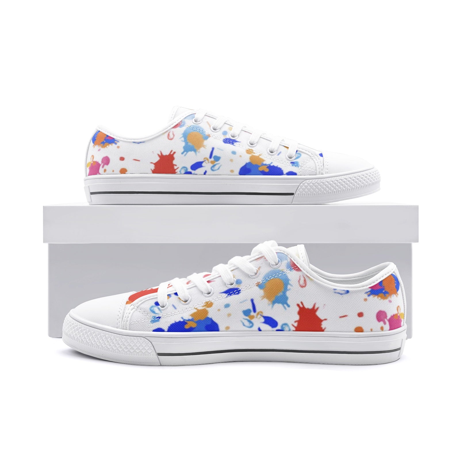 FZ Unisex Low Top Canvas Shoes - FZwear