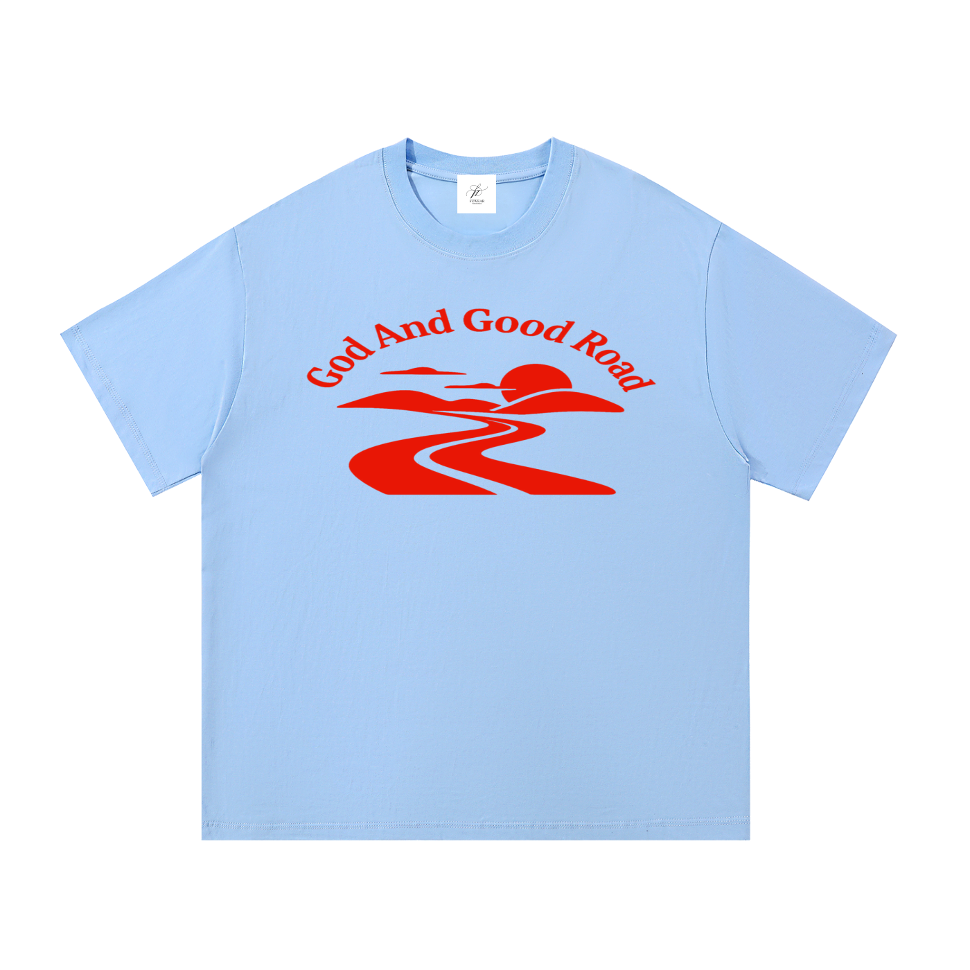 FZ Unisex Essential Good Road Cotton Tee