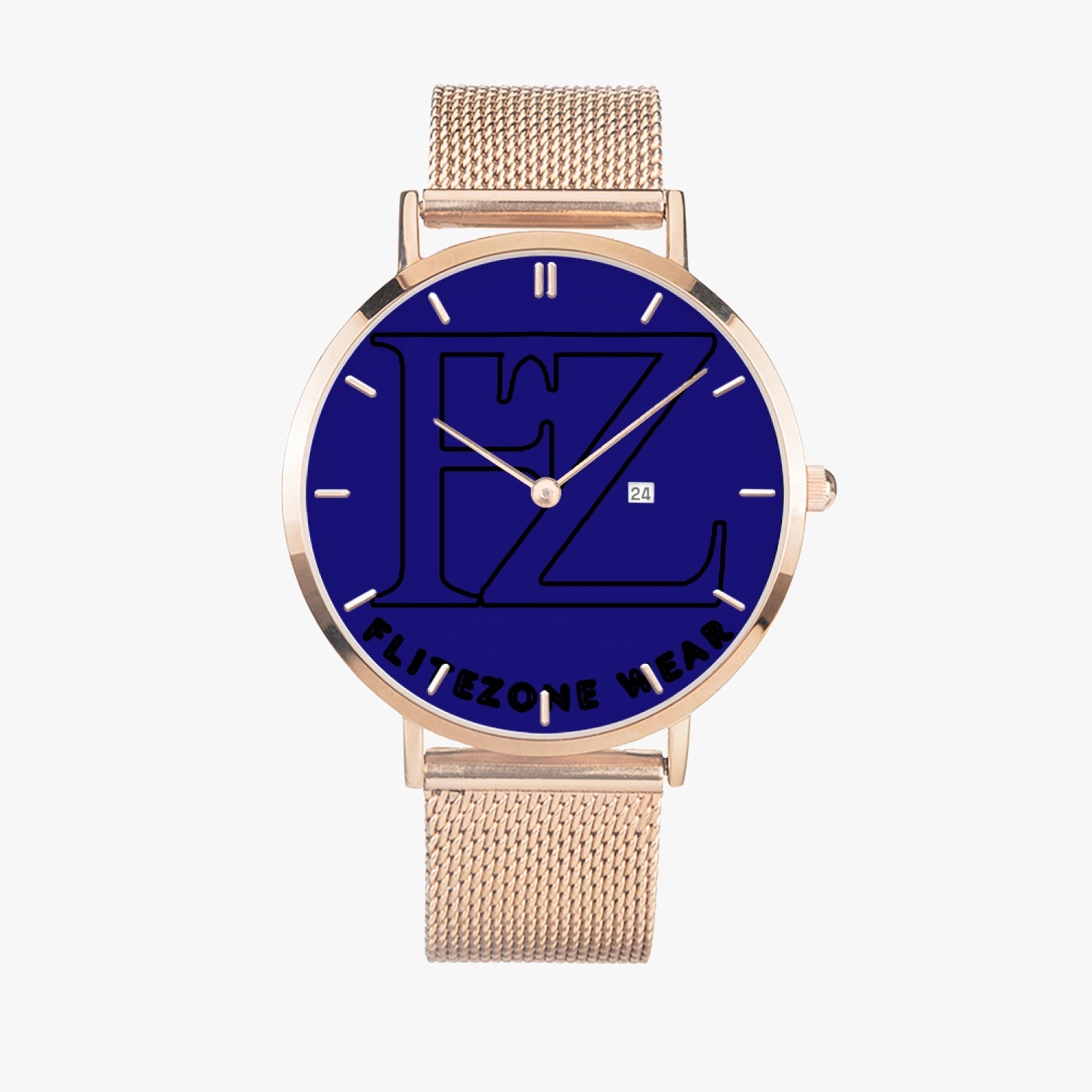 FZ Unisex Stainless Steel Perpetual Calendar Quartz Watch (With Indicators) - FZwear