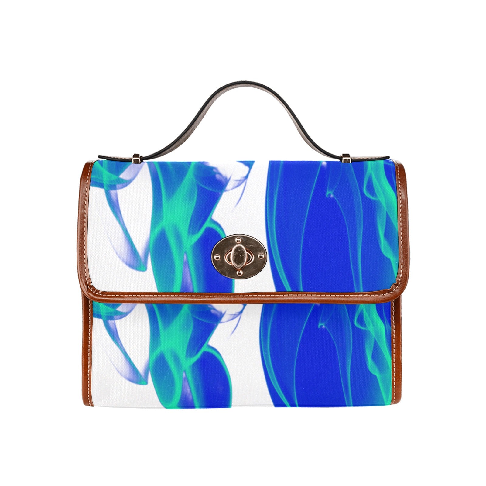 FZ Smoke Handbag - Blue & White