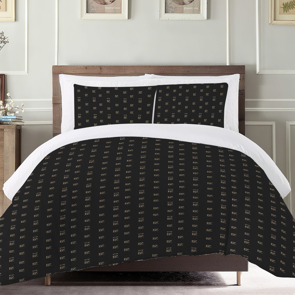 FZ Original Monogram 3-Piece Bedroom Set