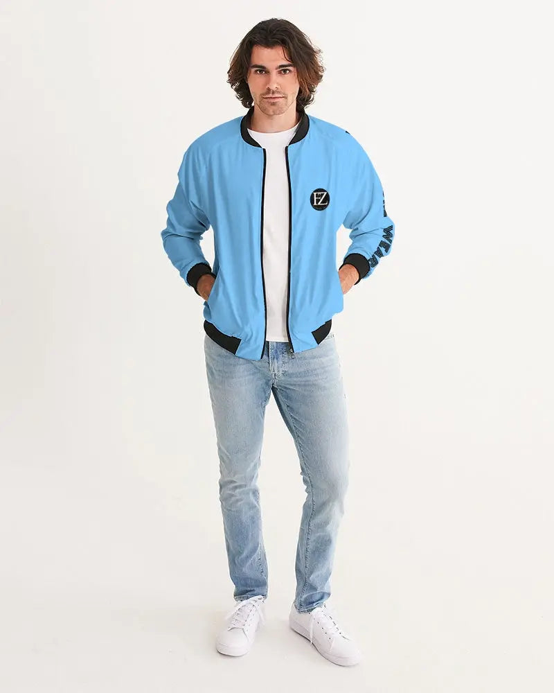 BLUE SKY ZONE Men's Bomber Jacket Kin Custom