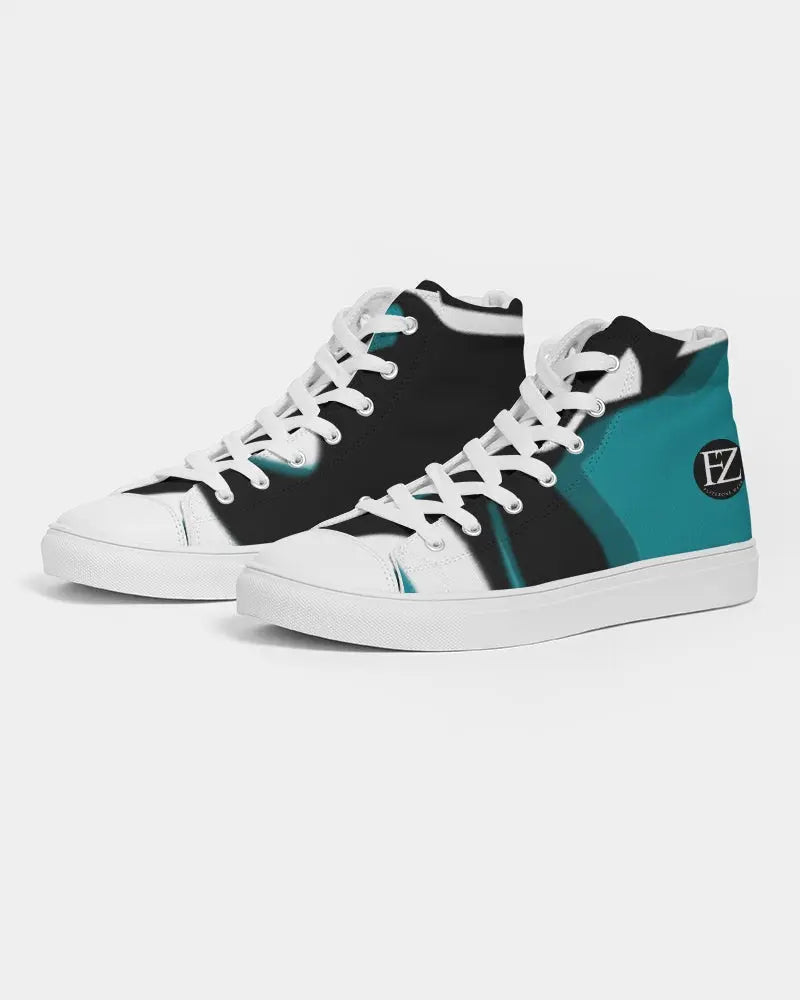 BLUE ZONE Men's Hightop Canvas Shoe Kin Custom