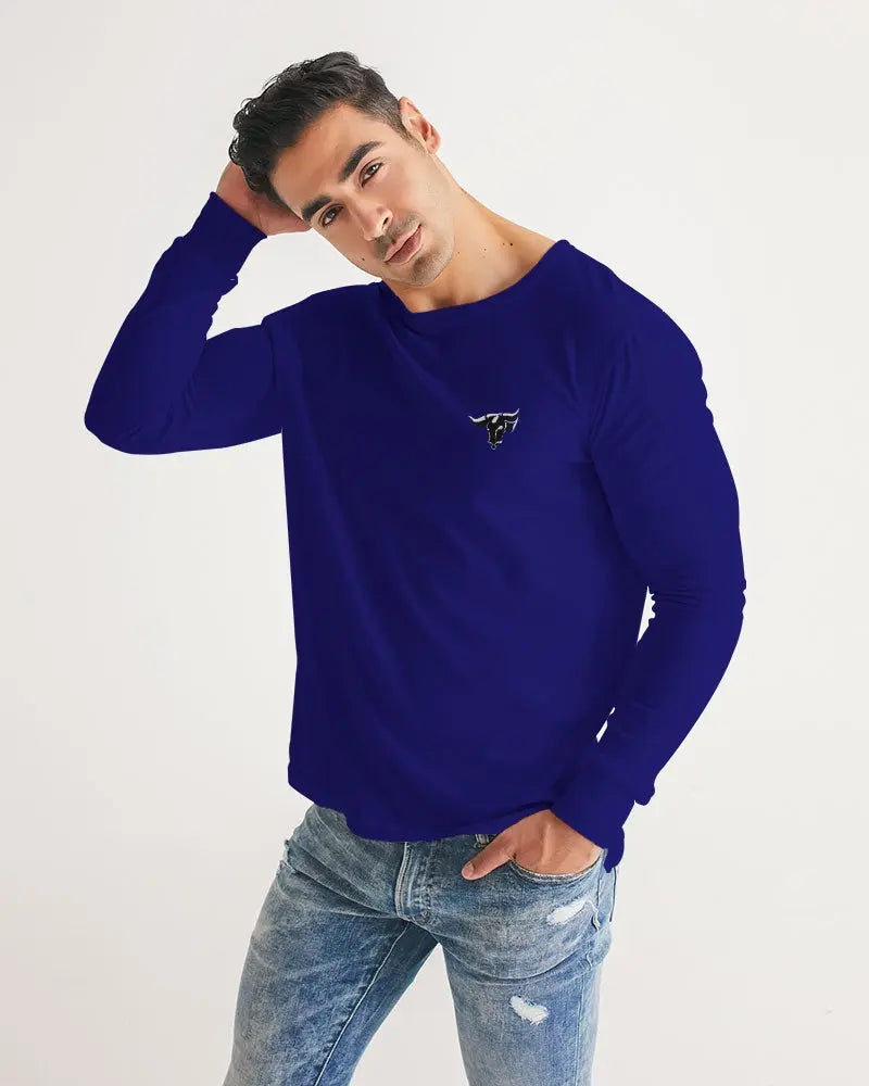 BLUE ZONE Men's Long Sleeve Tee Kin Custom