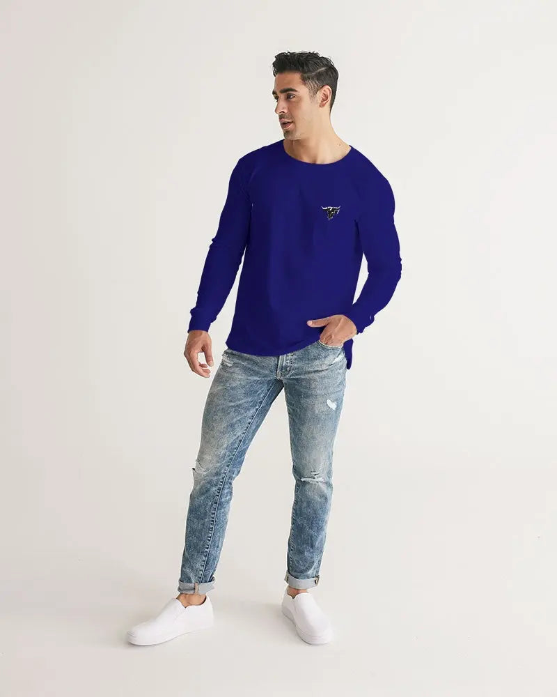 BLUE ZONE Men's Long Sleeve Tee Kin Custom