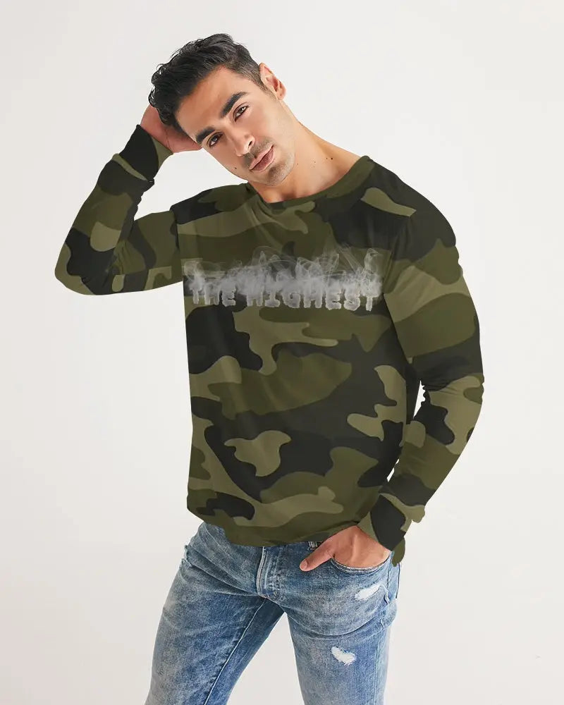 DARKER SHADE Men's Long Sleeve Tee Kin Custom