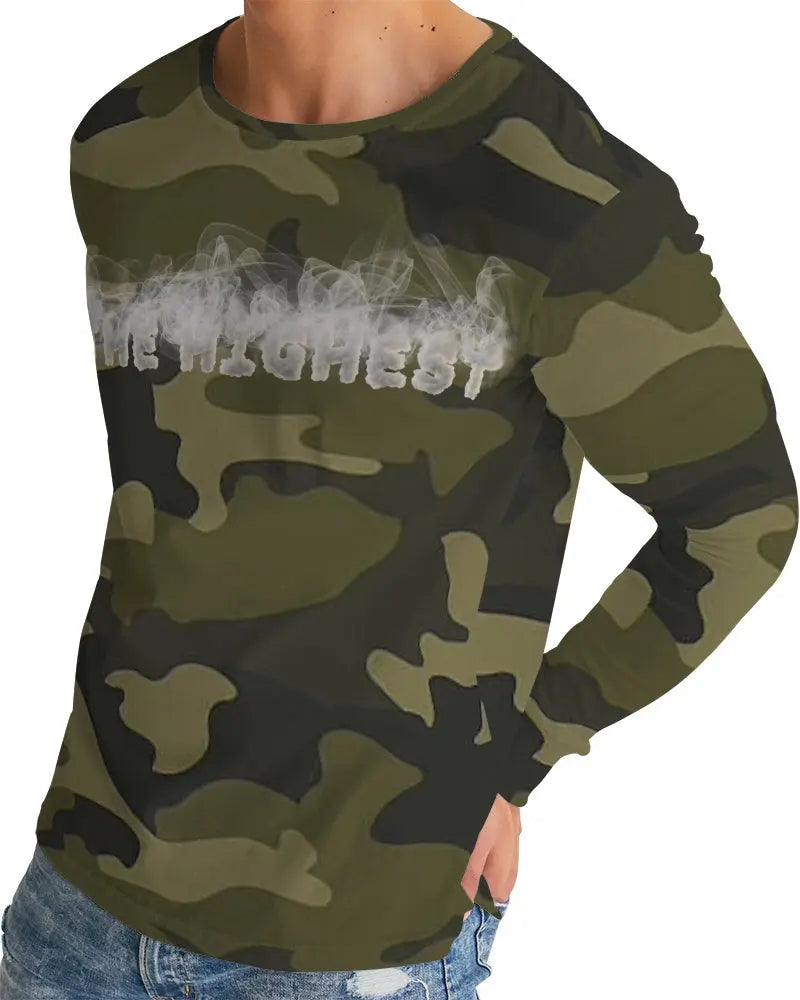 DARKER SHADE Men's Long Sleeve Tee Kin Custom