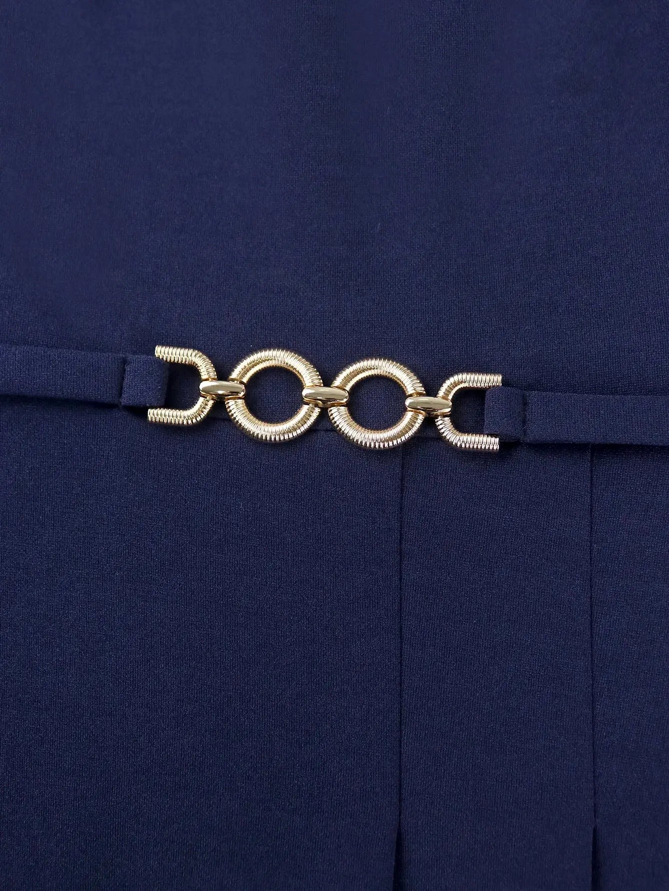 Elegant Women's Party Dress V-neck Pleated Hem Simple Mid Waist Commuting Dress Daily Casual Short Sleeved Solid Color Dresses FZwear