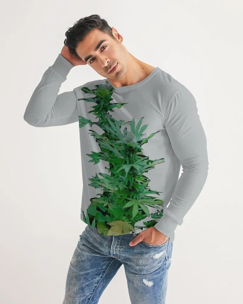 FLYING GREY Men's Long Sleeve Tee Kin Custom