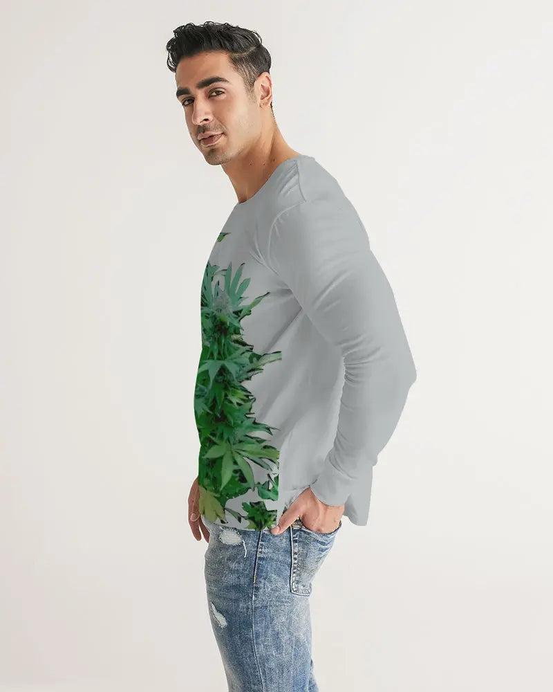 FLYING GREY Men's Long Sleeve Tee Kin Custom