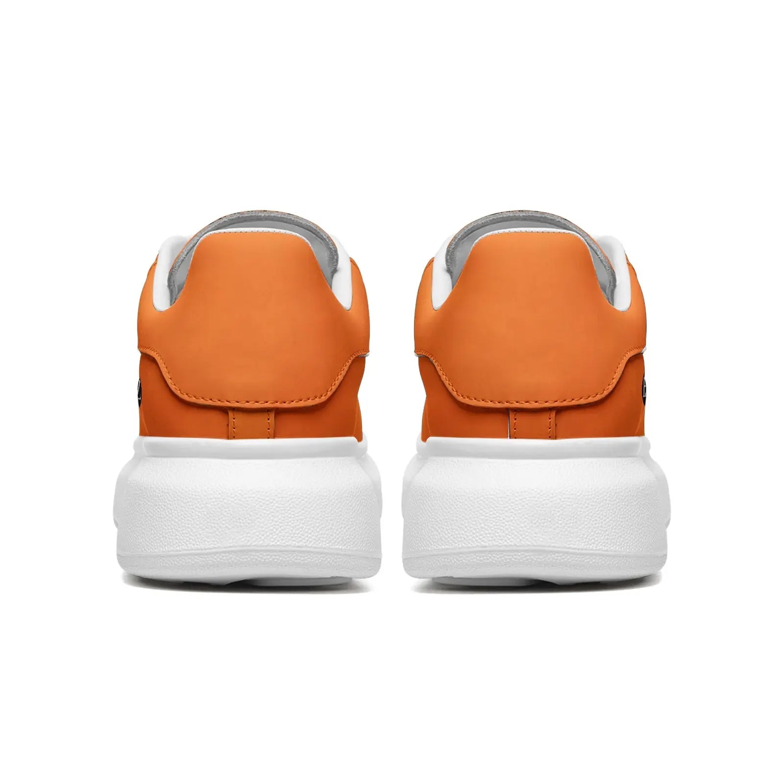 FZ Unisex Non Slip Lace Up Faux Leather Sneakers Printy6