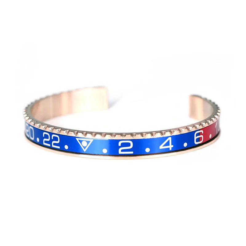 FZ stainless steel 12 colors cuff bracelet - FZwear