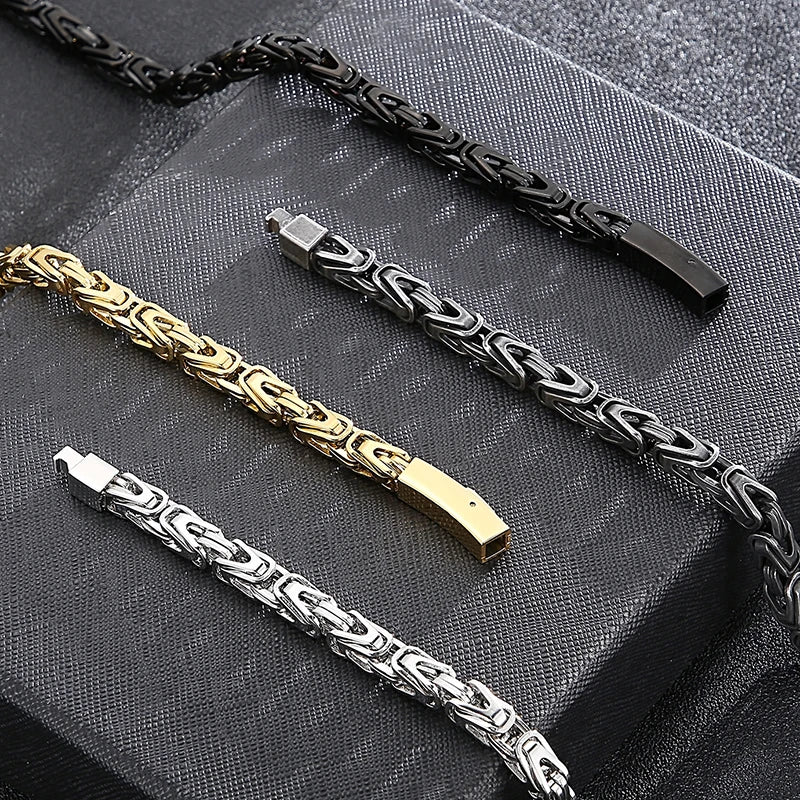 FZ Choker 6MM Chain Stainless Steel Necklace