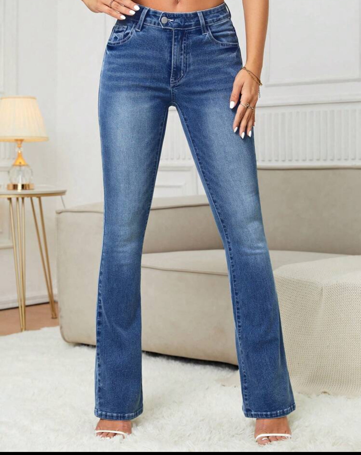 FZ Women's Casual Minimalist Denim Pants