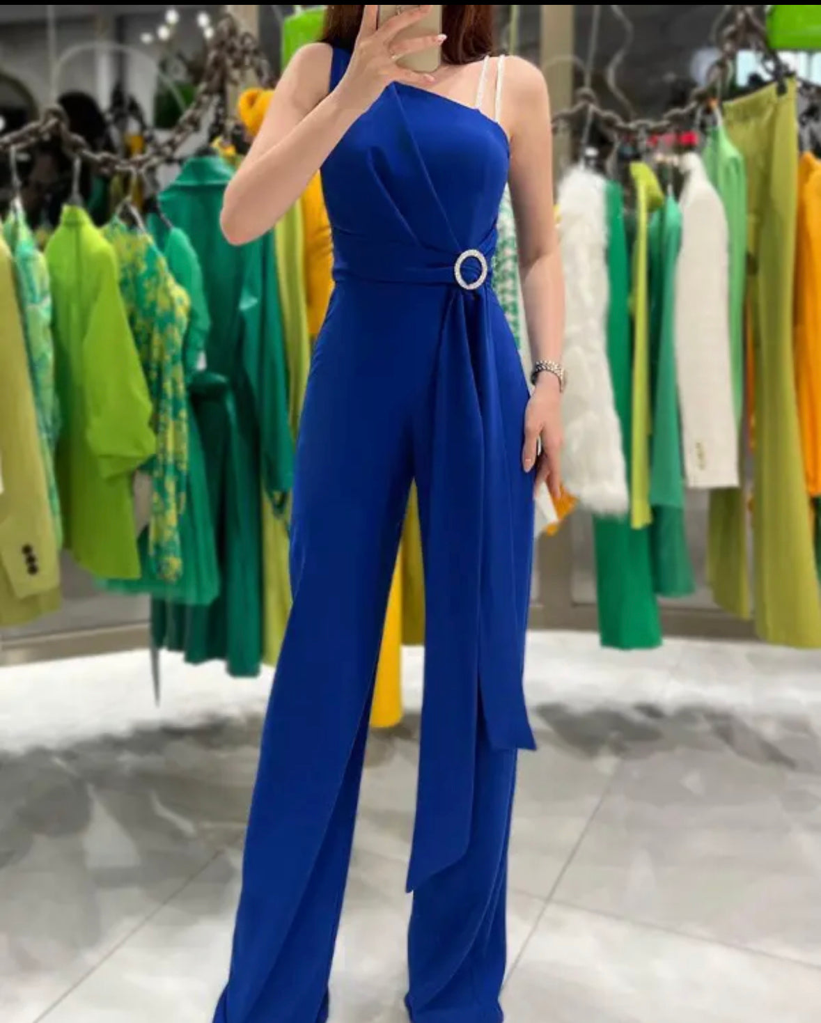 FZ Women's Asymmetrical Hem Jumpsuit - FZwear