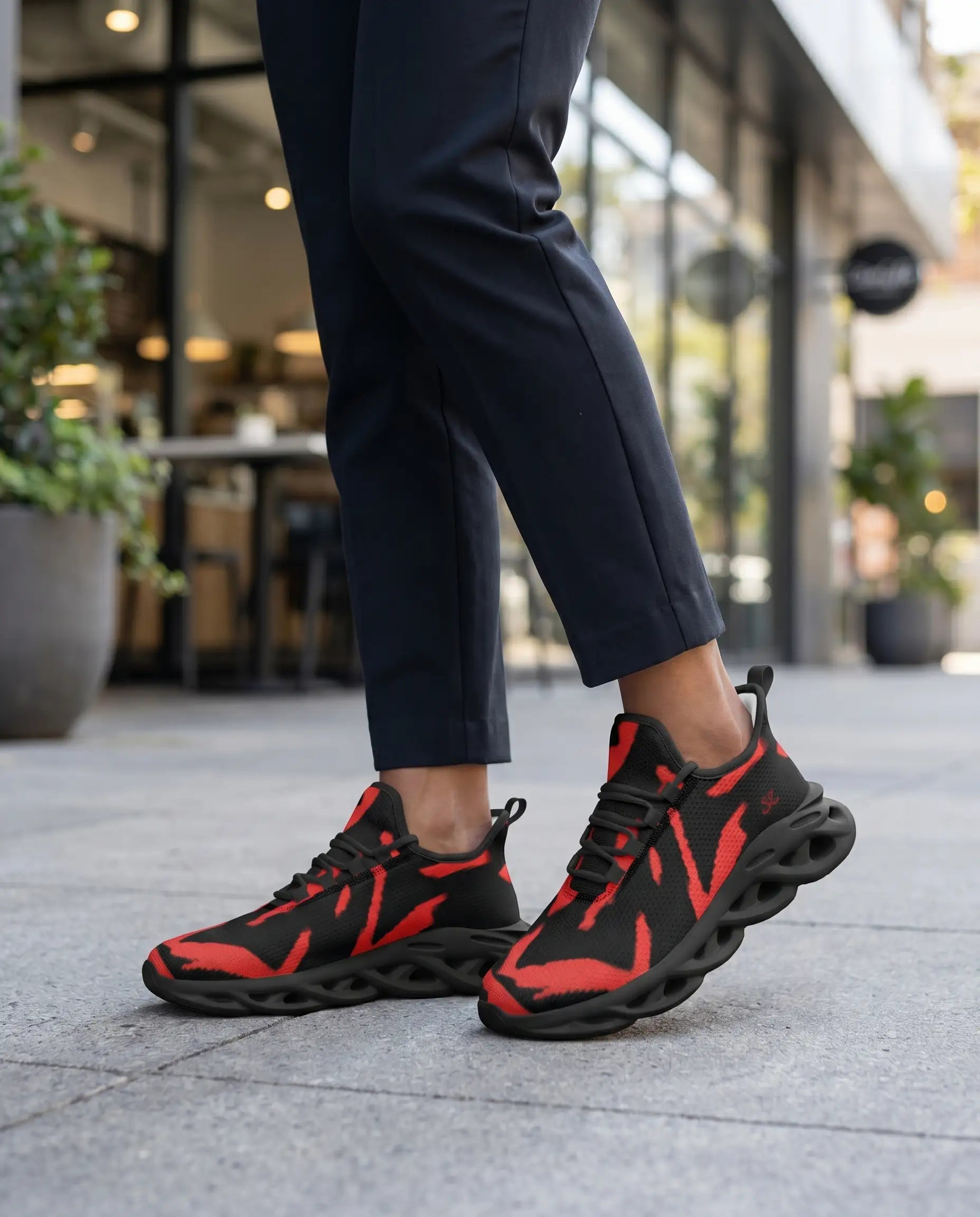 FZ Unisex Bounce Mesh Knit Sneakers