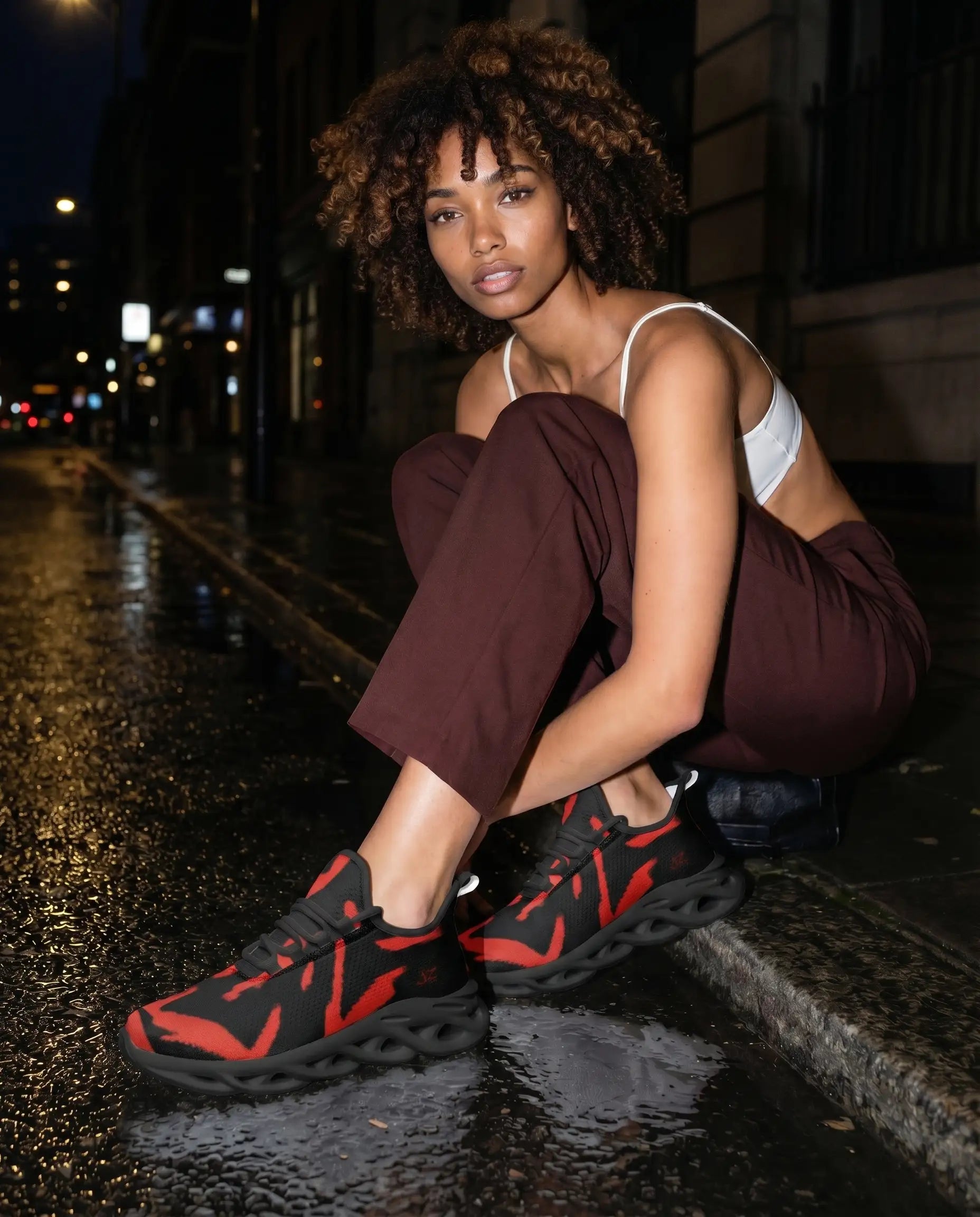 FZ Unisex Bounce Mesh Knit Sneakers
