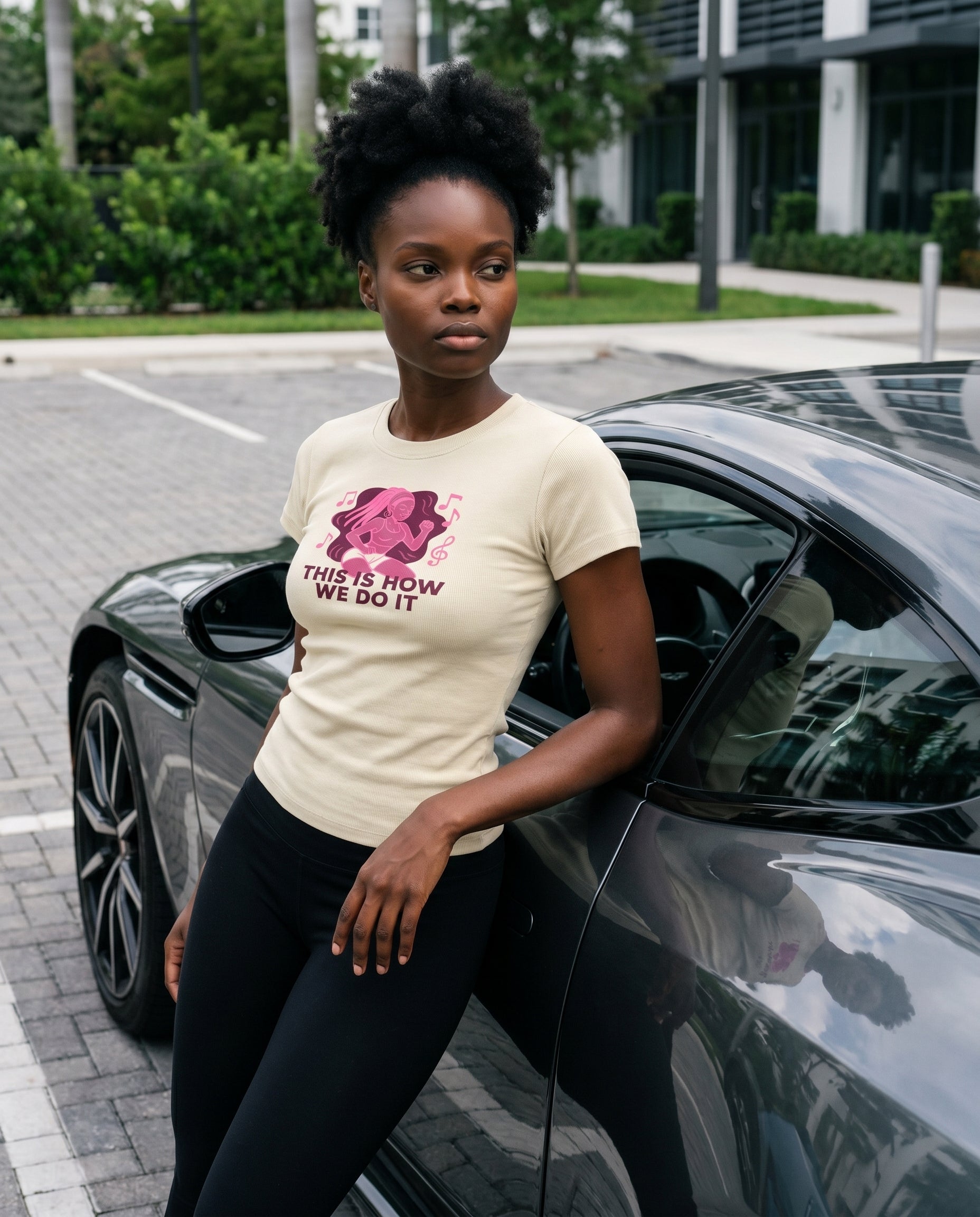 FZ Women's Slim Fit Crewneck Tee