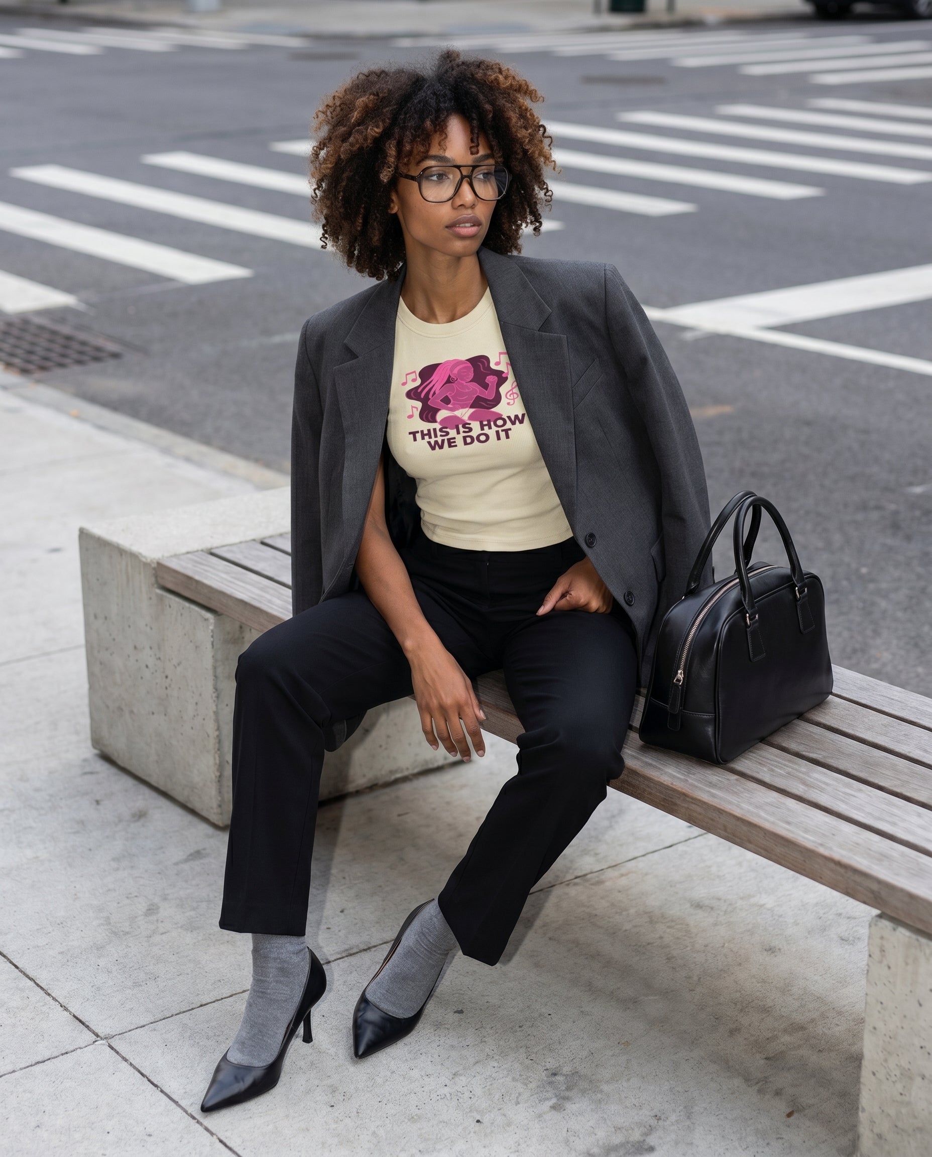 FZ Women's Slim Fit Crewneck Tee