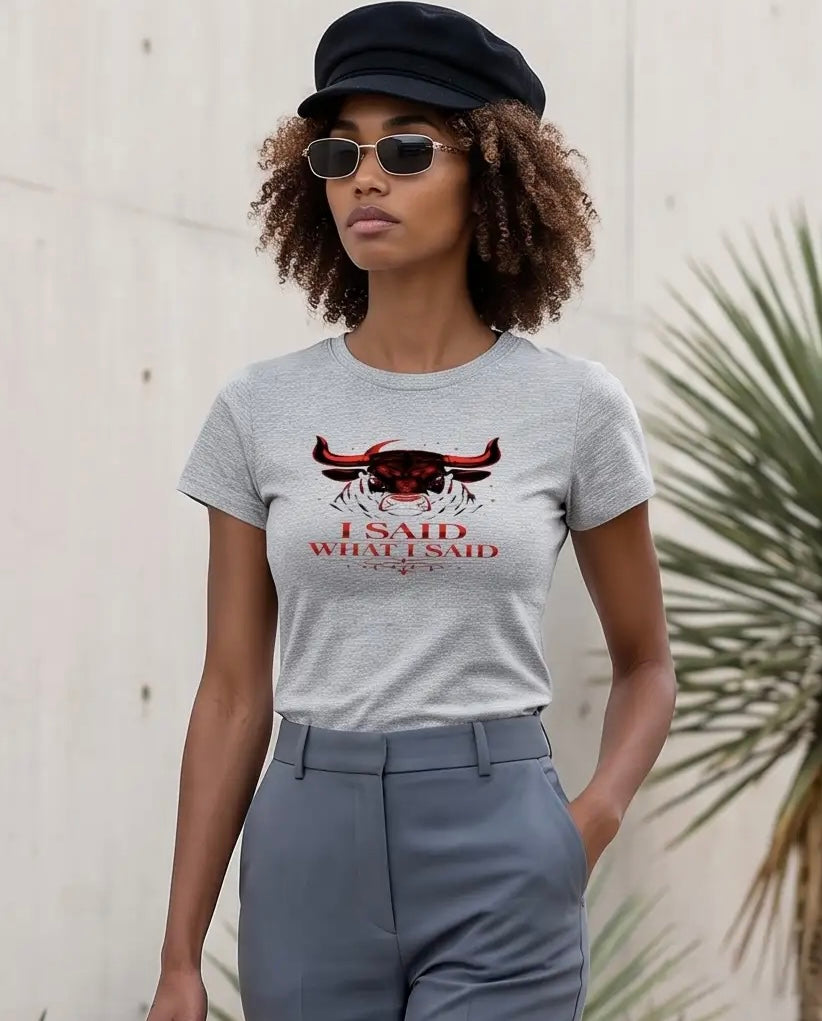FZ Women's Slim Fit Crewneck Tee