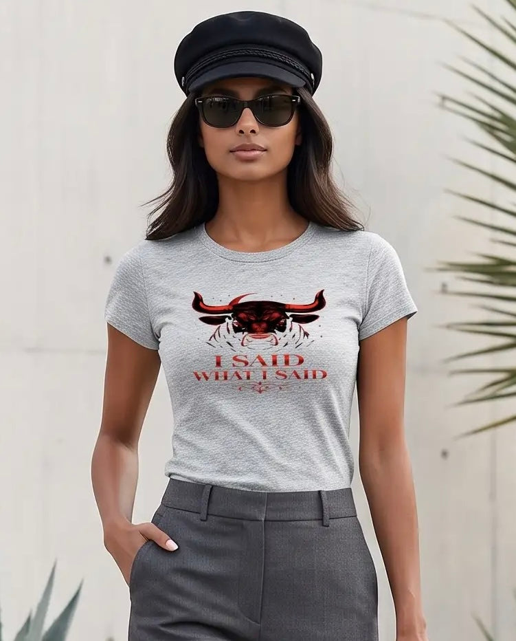 FZ Women's Slim Fit Crewneck Tee