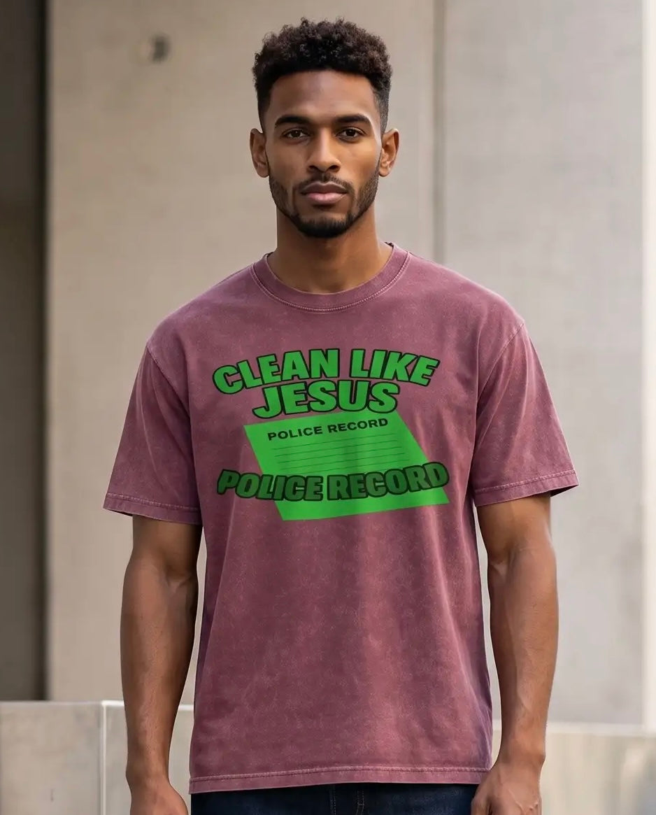 FZ Unisex Acid Wash Oversize Tee