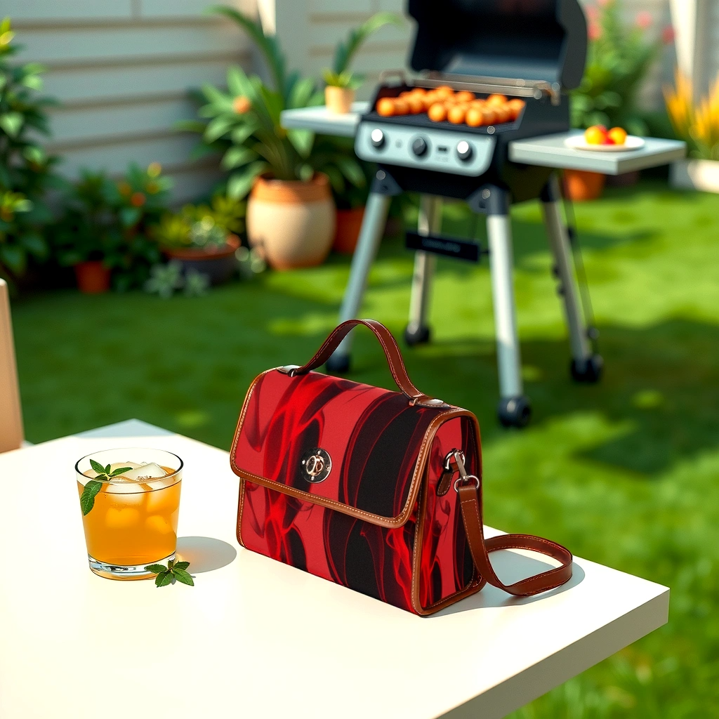 FZ Smoke Handbag - Red