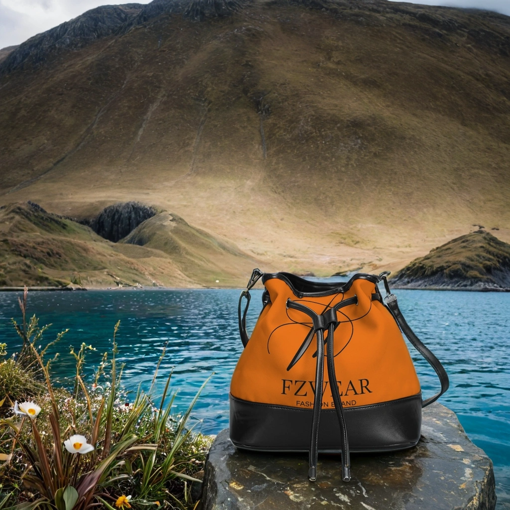 FZ Sleek Mini Drawstring Bucket Bag