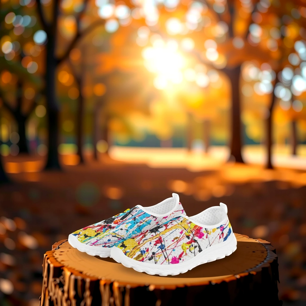 FZ Women's Slip-On Mesh Sneakers Shoes