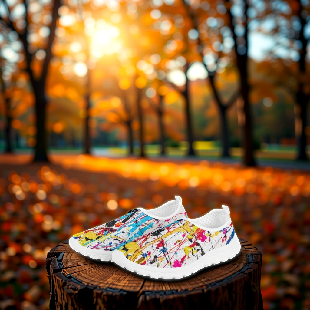 FZ Women's Slip-On Mesh Sneakers Shoes