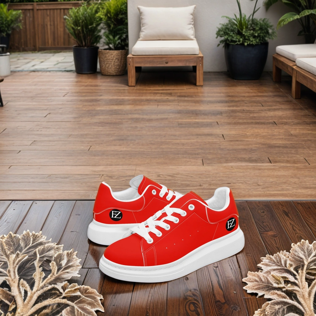 FZ Unisex Leather Oversized Sneakers - FZwear