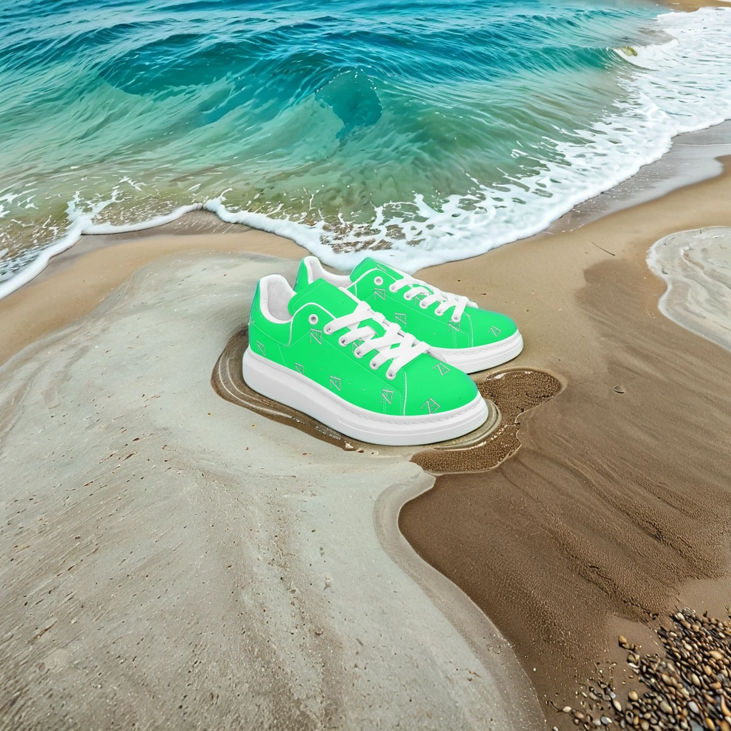 FZ Unisex Leather Oversized Sneakers - FZwear