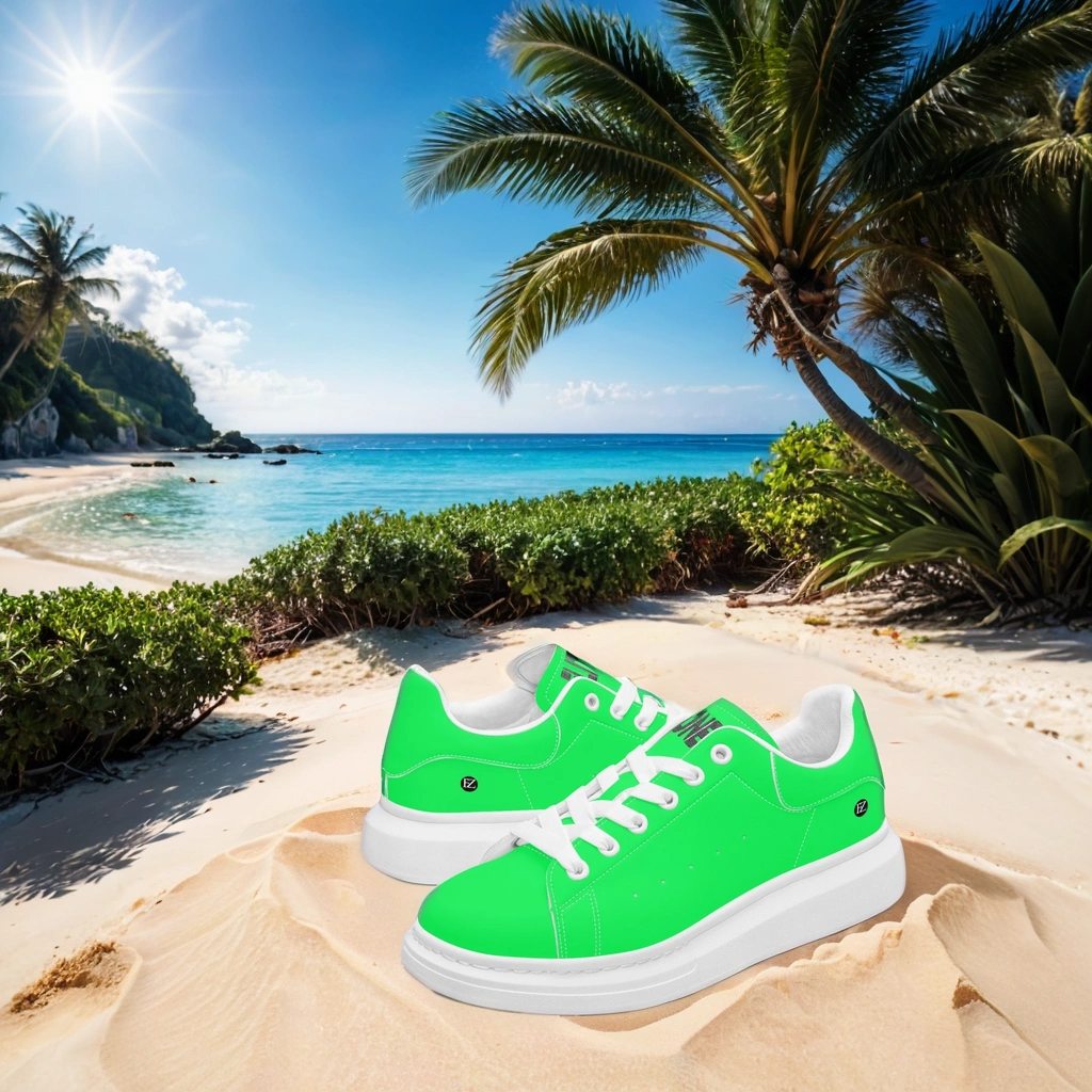 FZ Unisex Leather Oversized Sneakers - FZwear