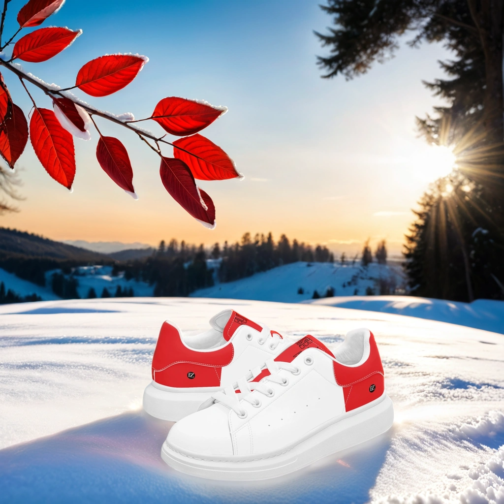 FZ Unisex Leather Oversized Sneakers - FZwear