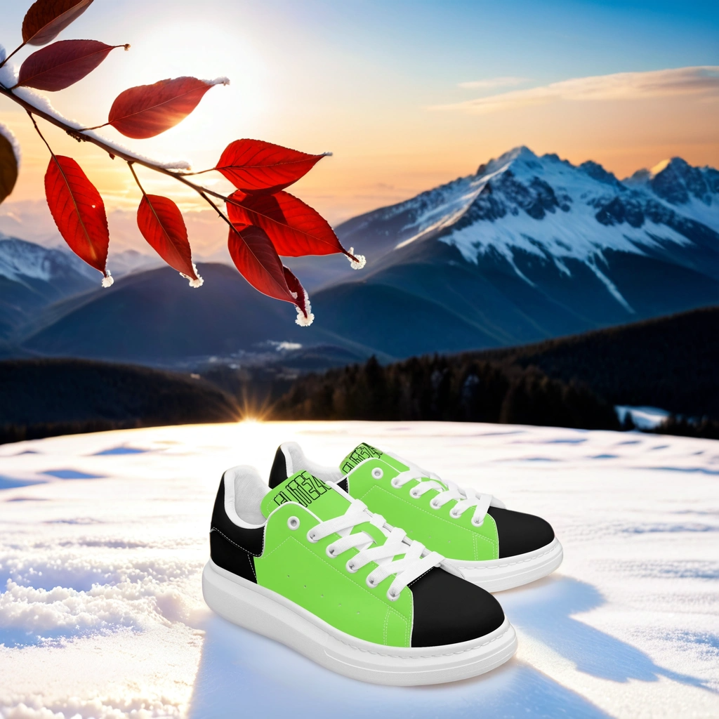 FZ Unisex. Leather Oversized Sneakers - FZwear