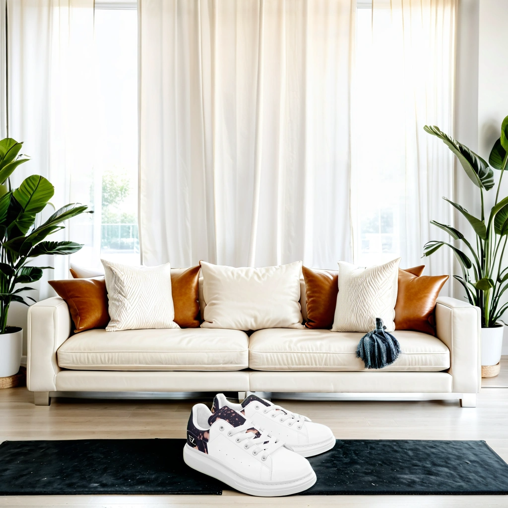 FZ Unisex Leather Oversized Sneakers - FZwear