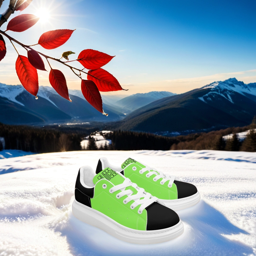 FZ Unisex. Leather Oversized Sneakers - FZwear