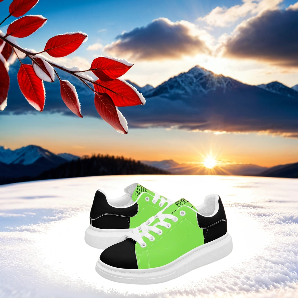 FZ Unisex. Leather Oversized Sneakers - FZwear