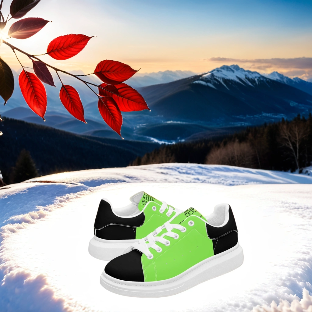 FZ Unisex. Leather Oversized Sneakers - FZwear