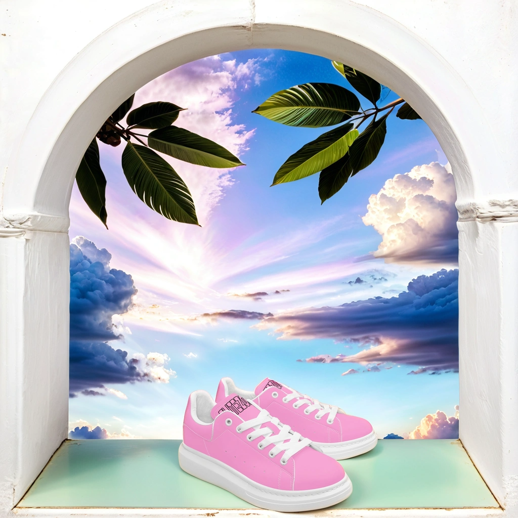 FZ Unisex Leather Oversized Sneakers - FZwear