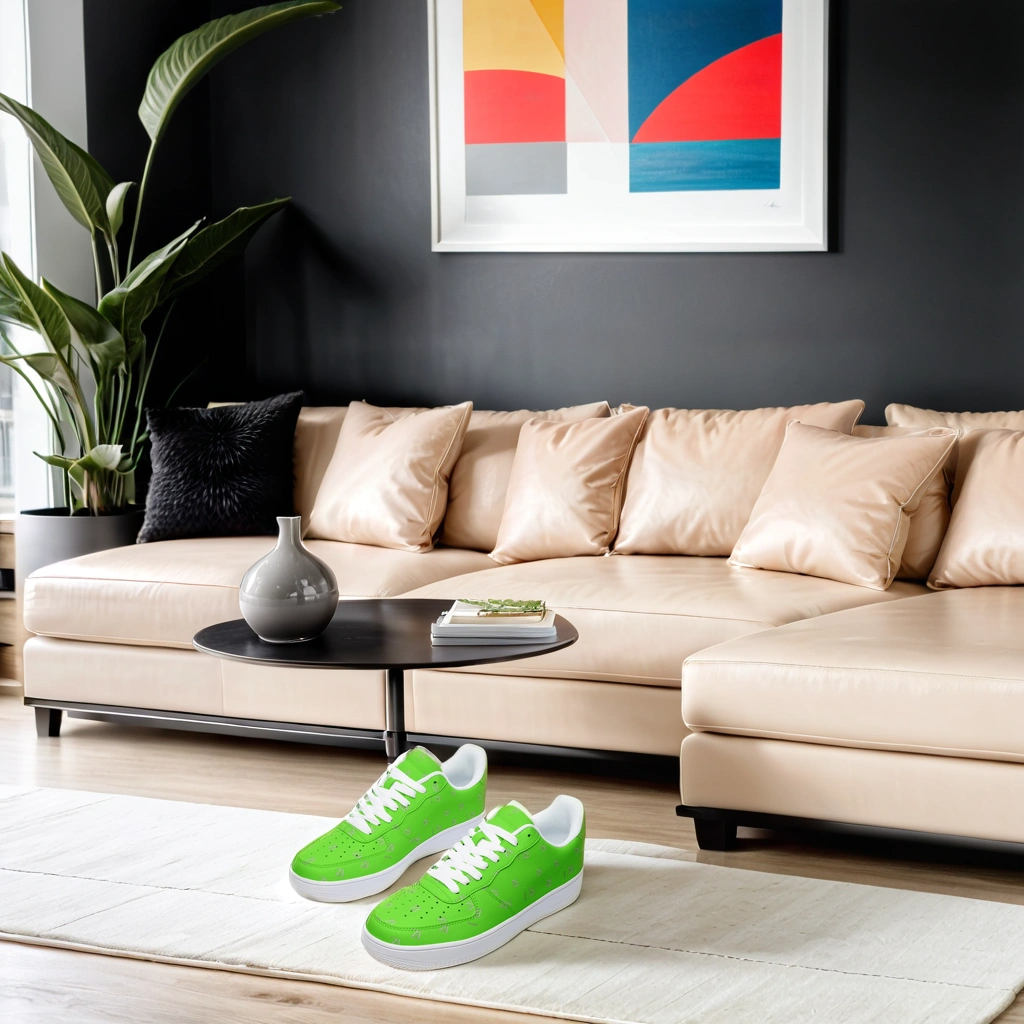 FZ Unisex Low Top Leather Sneakers - FZwear