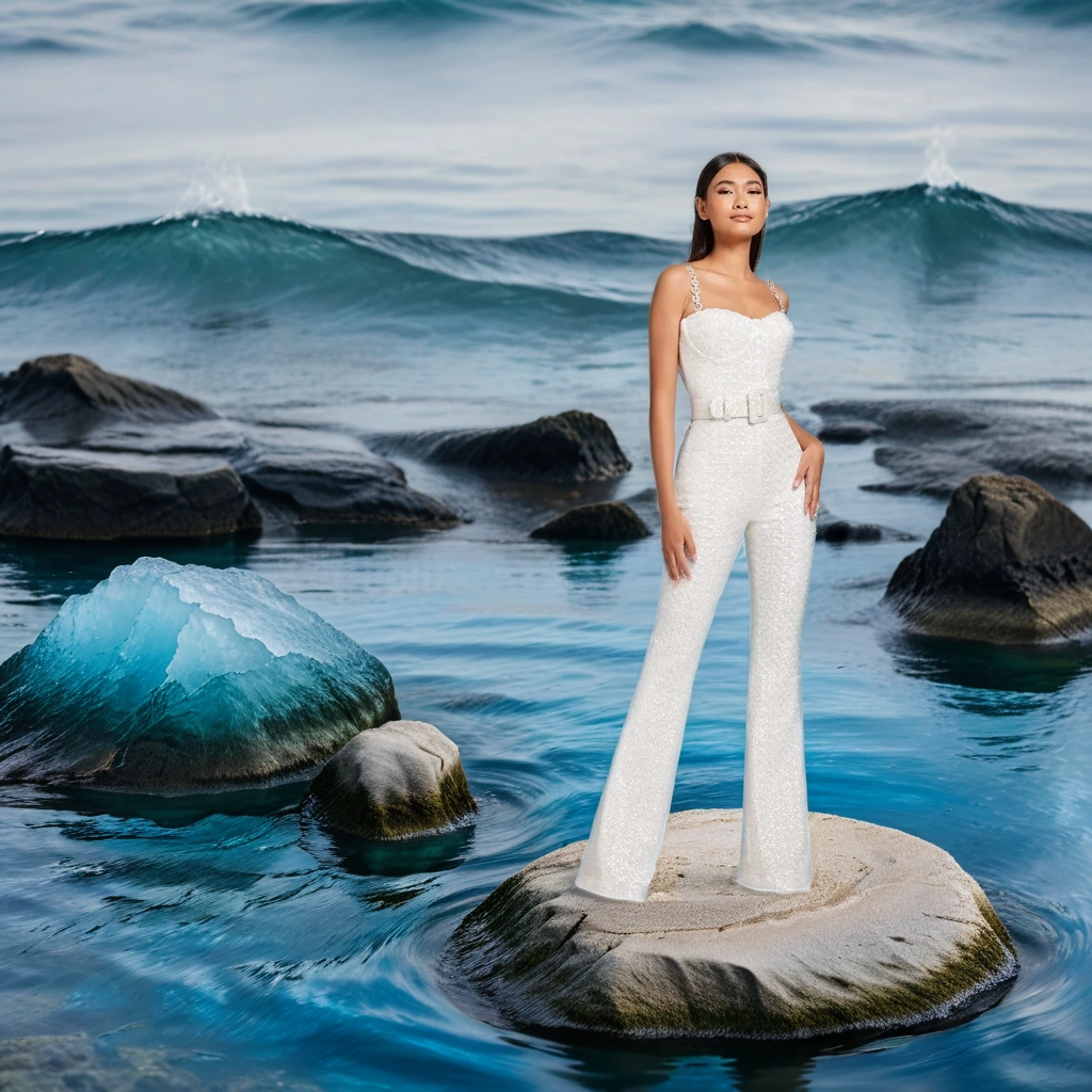 FZ Women's Sexy Sequined Strap Off The Shoulder Jumpsuit - FZwear