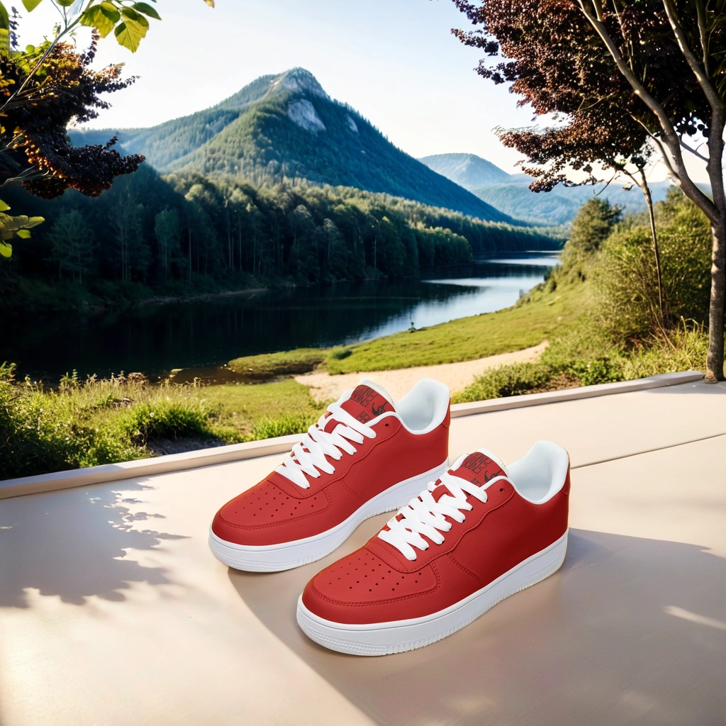 FZ Unisex Low Top Leather Sneakers - FZwear