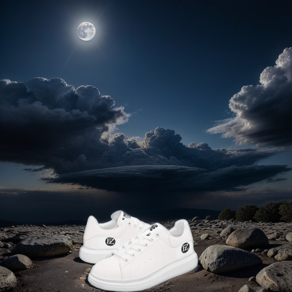 FZ Unisex Leather Oversized Sneakers - FZwear