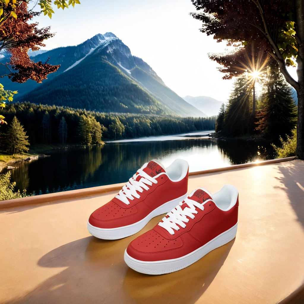 FZ Unisex Low Top Leather Sneakers - FZwear