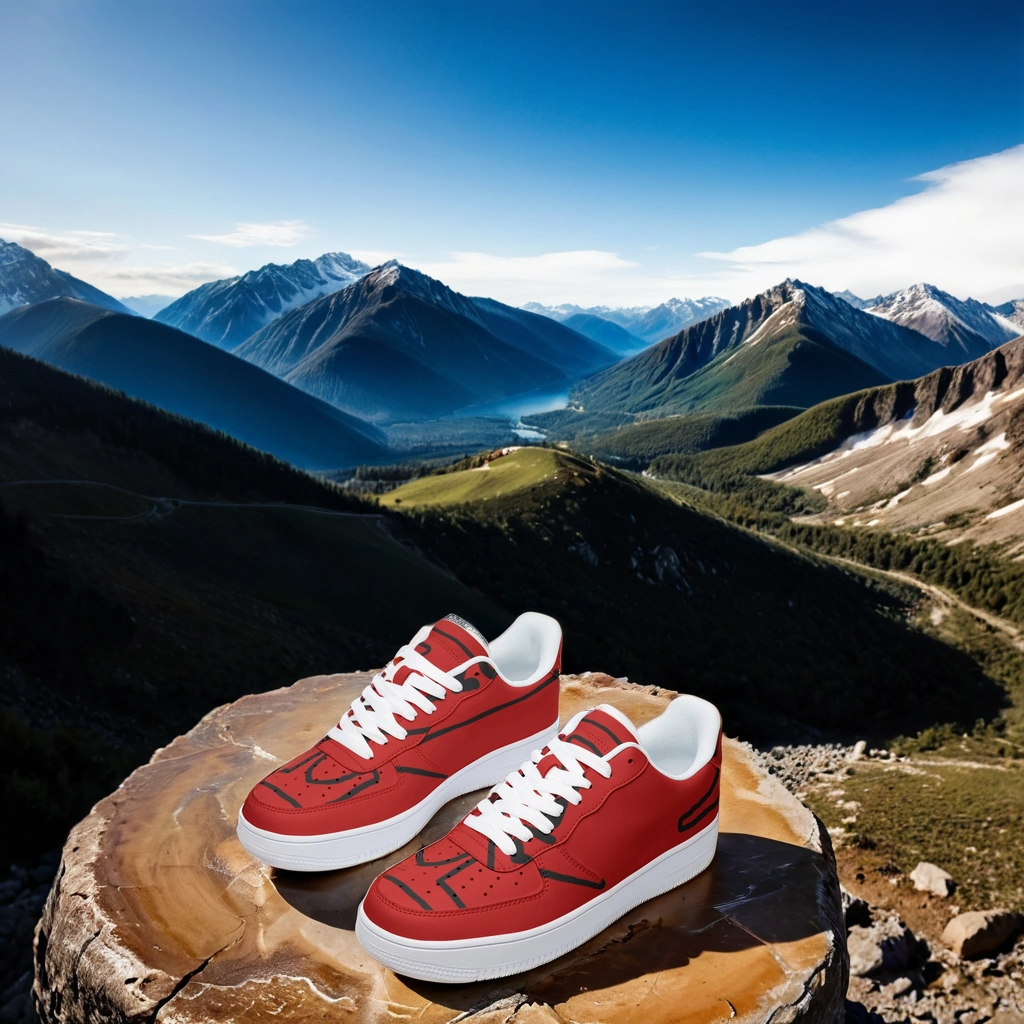 FZ Unisex Low Top Leather Sneakers - FZwear