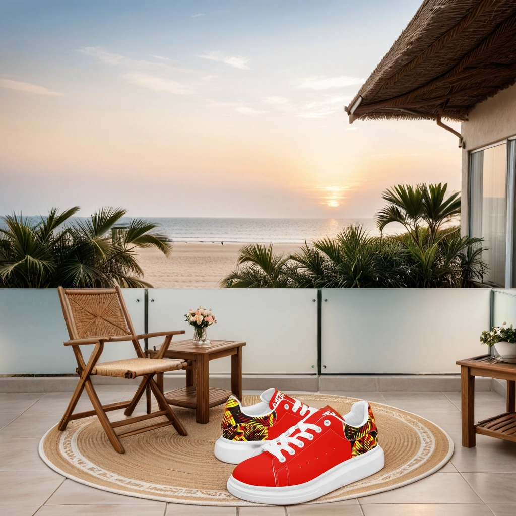 FZ African Print Sneakers - FZwear