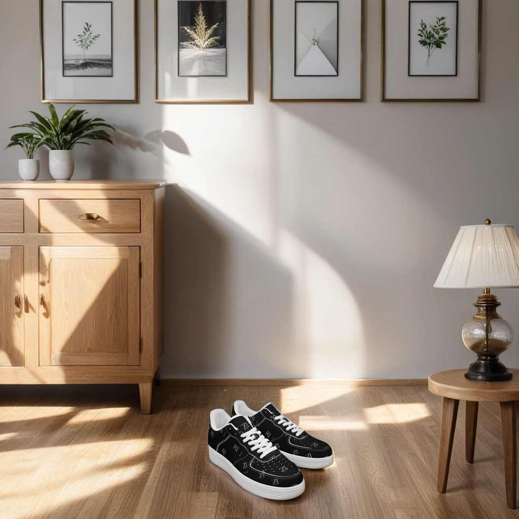 FZ Unisex Low-Top Leather Sports Sneakers - FZwear